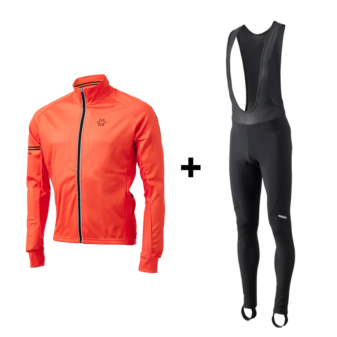 Vinter Cykel Pakke - orange