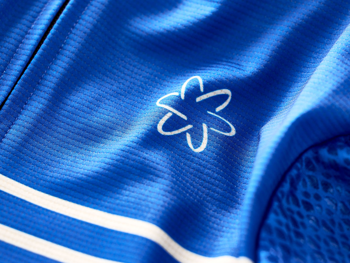 Re-Behave Supreme Race COOL Cykeltrøje – blå/sølv (Outlet)