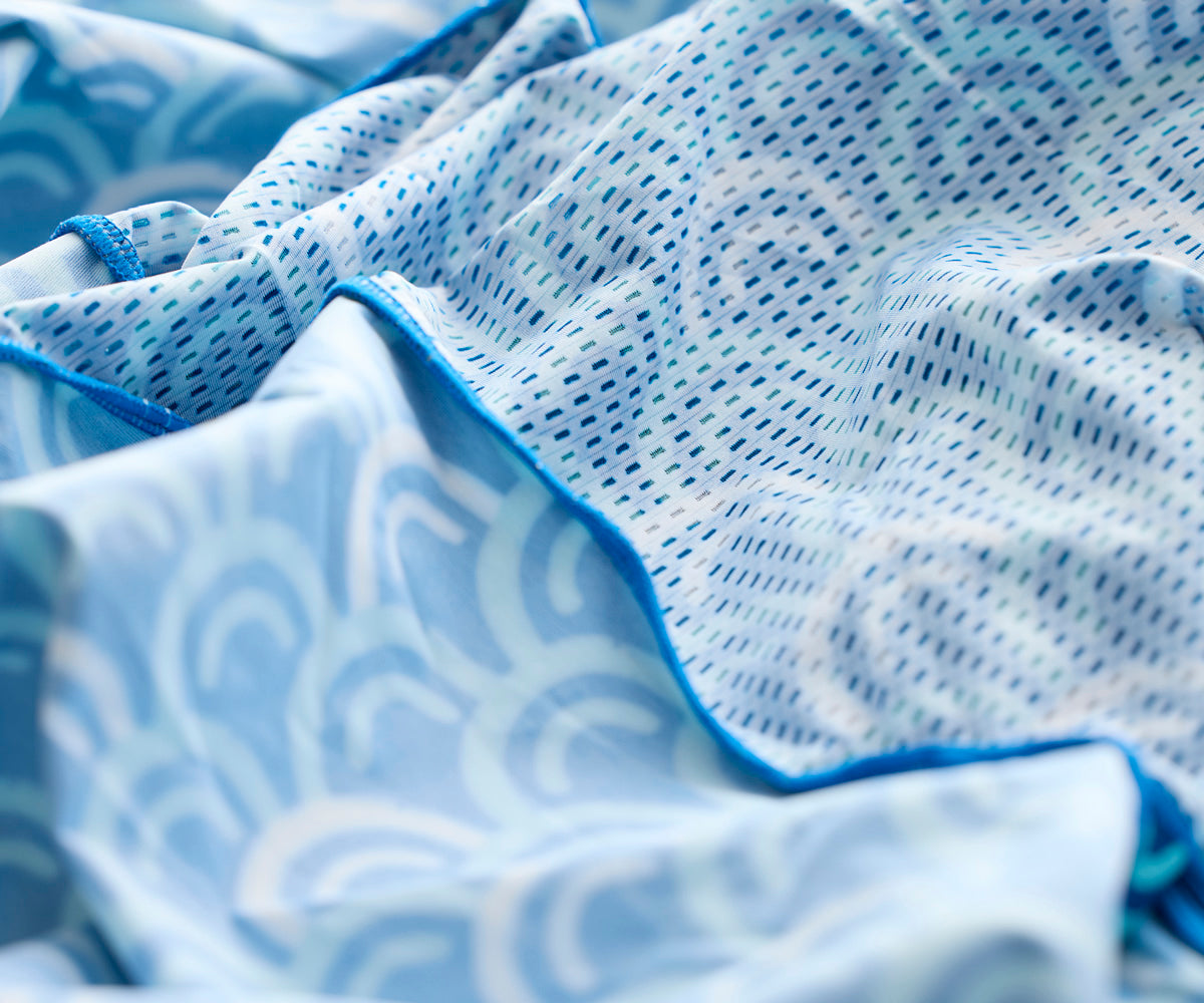 Grounded & Gritty L/S Cykeltrøje – Blå