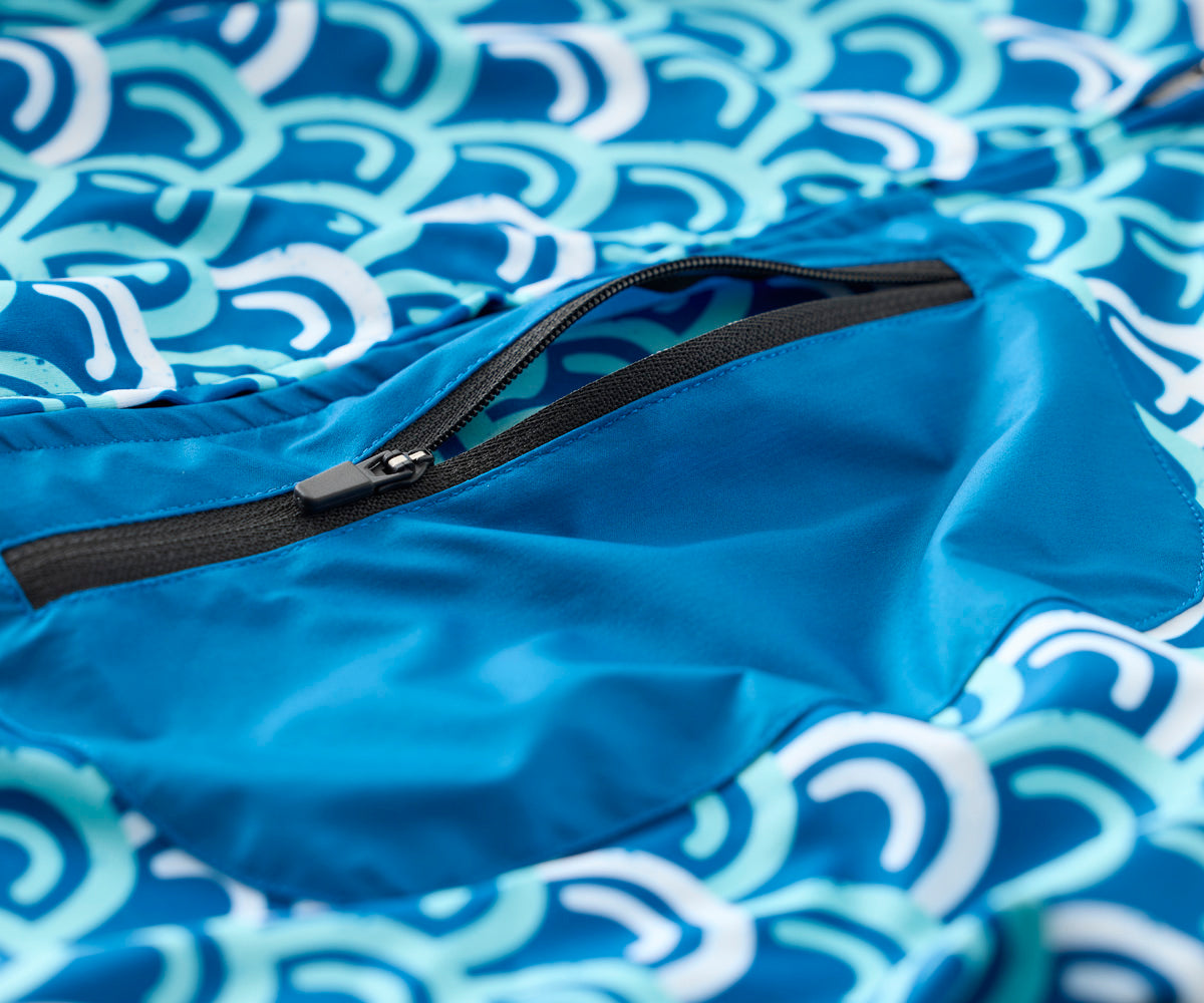 Grounded & Gritty cykeltrøje - Blå