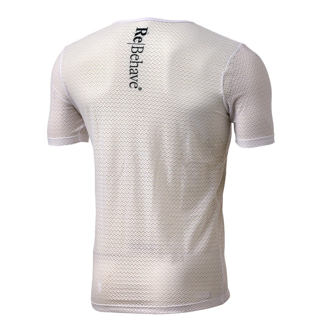 Re-Behave Baselayer Shortsleeve - Hvid