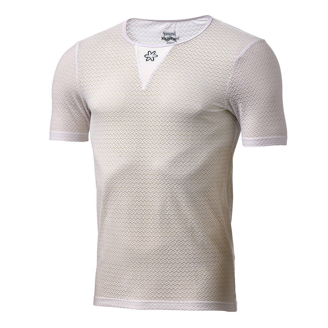 Re-Behave Baselayer Shortsleeve - Hvid