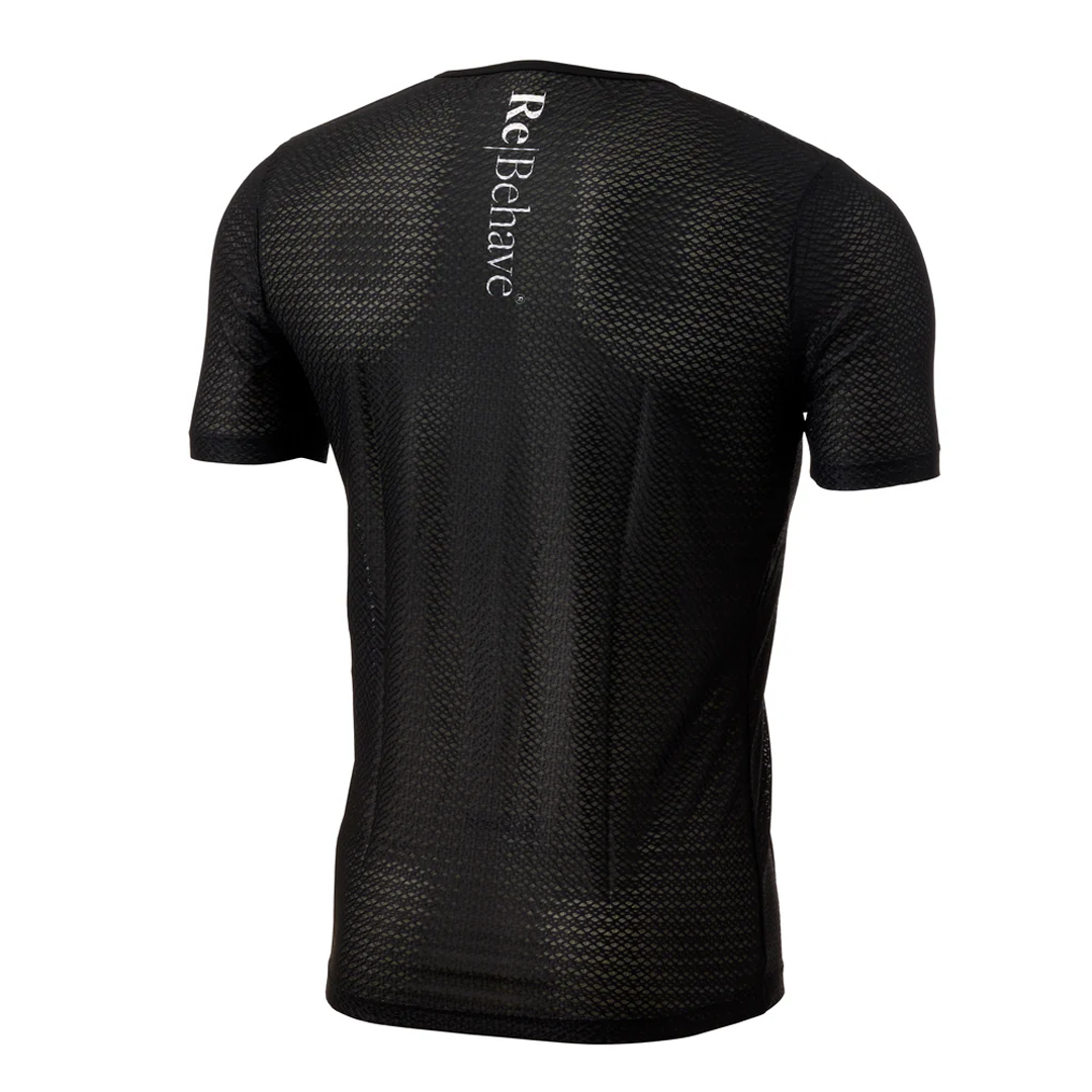 Re-Behave Baselayer Shortsleeve - Sort
