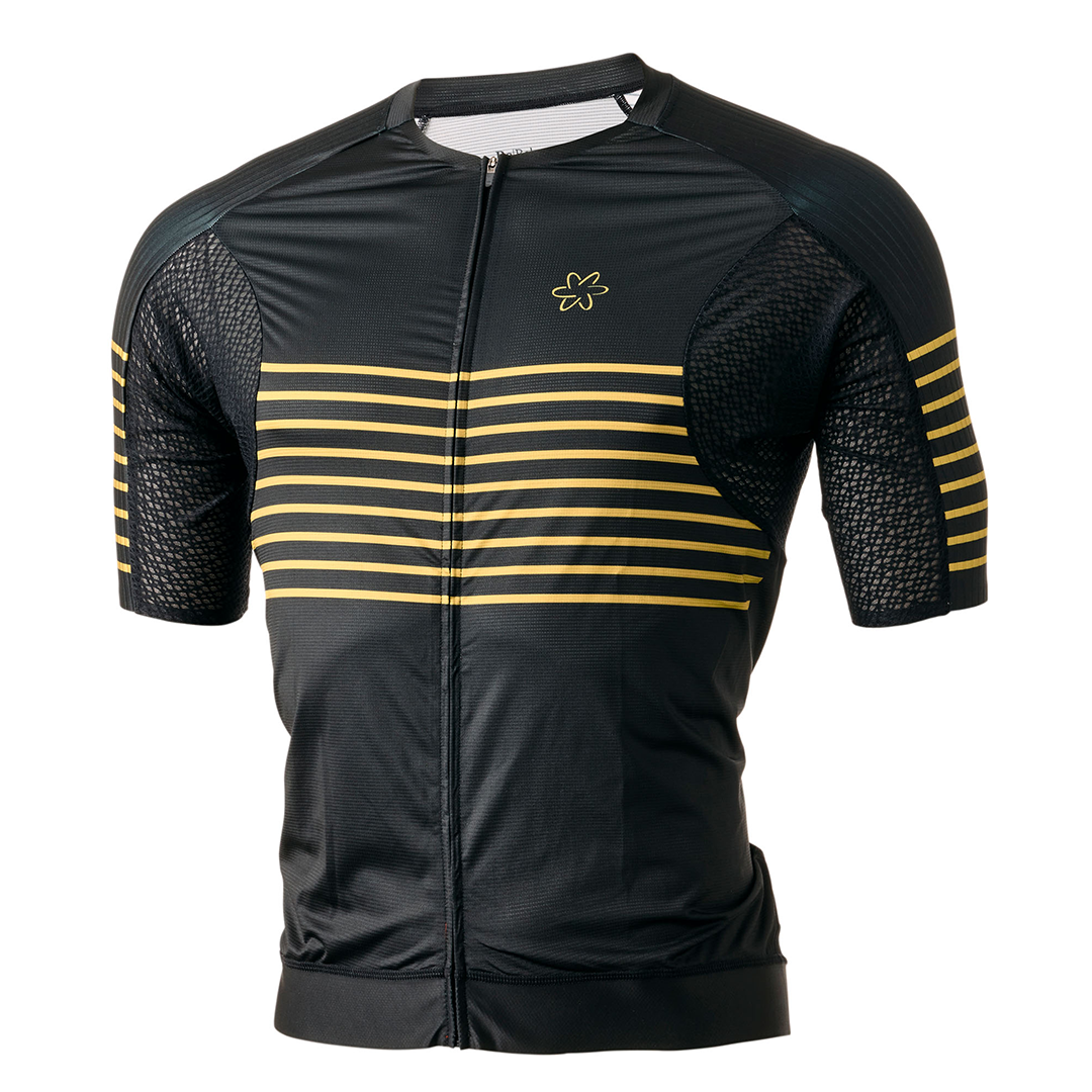 Re-Behave Supreme Race COOL Cykeltrøje – sort/guld (Outlet)