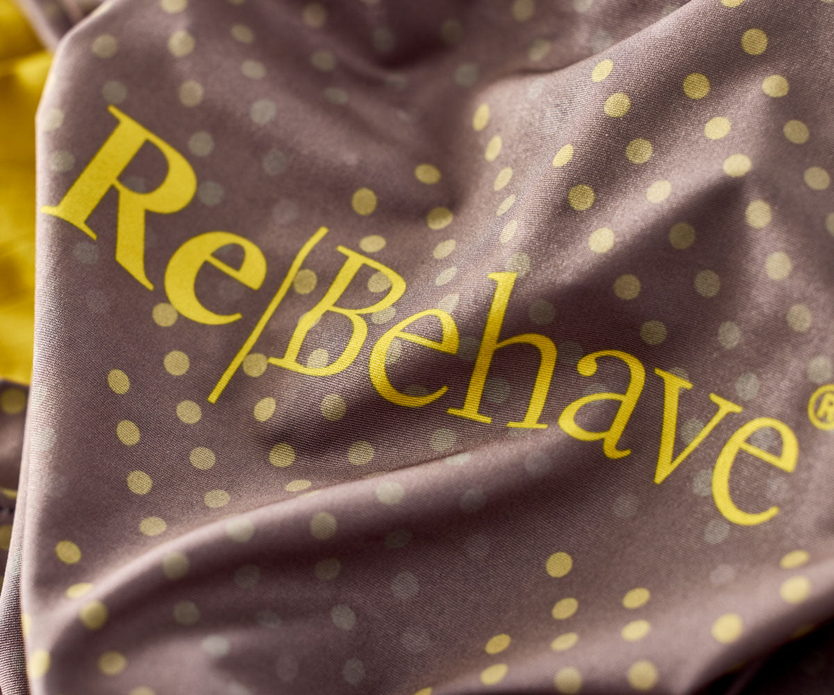 Re-Behave Supreme Race Cykeltrøje – Mørkegrå/guld (december levering)