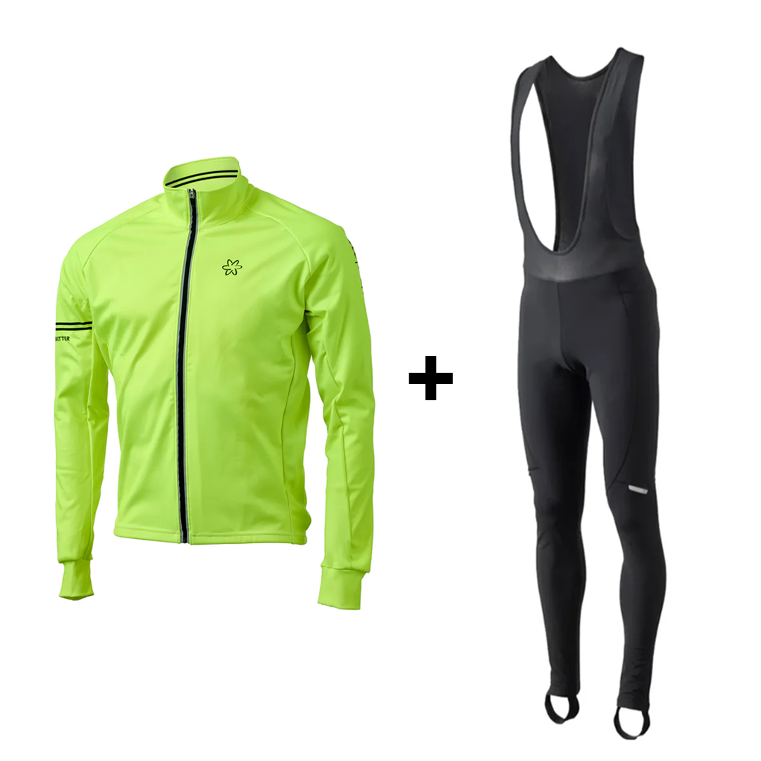 Vinter Cykel Pakke - gul