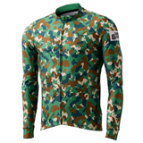 Grounded & Gritty L/S Cykeltrøje – Army