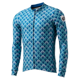 Grounded & Gritty L/S Cykeltrøje – Blå