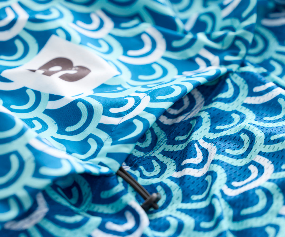 Grounded & Gritty L/S Cykeltrøje – Blå