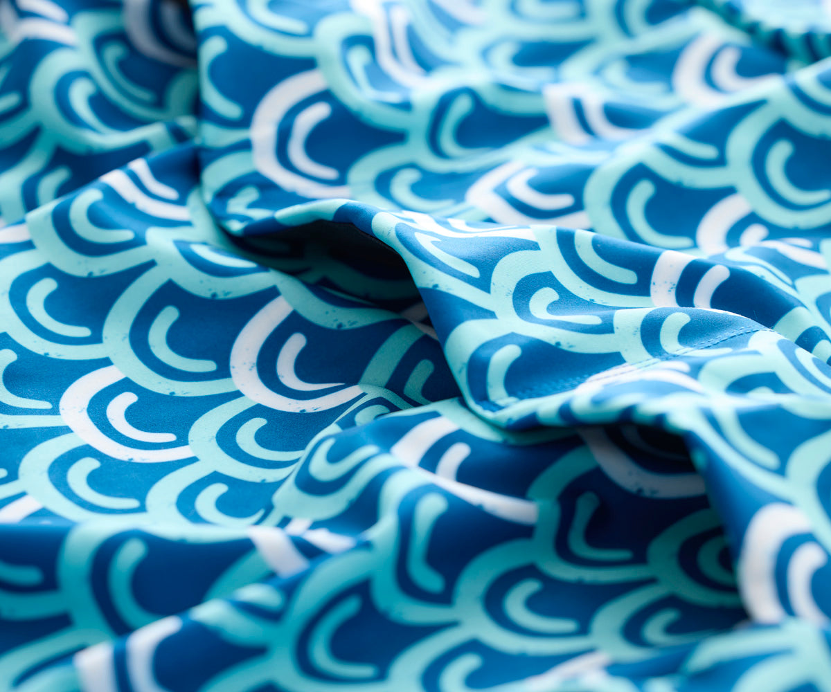 Grounded & Gritty L/S Cykeltrøje – Blå