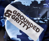 Grounded & Gritty L/S Cykeltrøje – Army blå