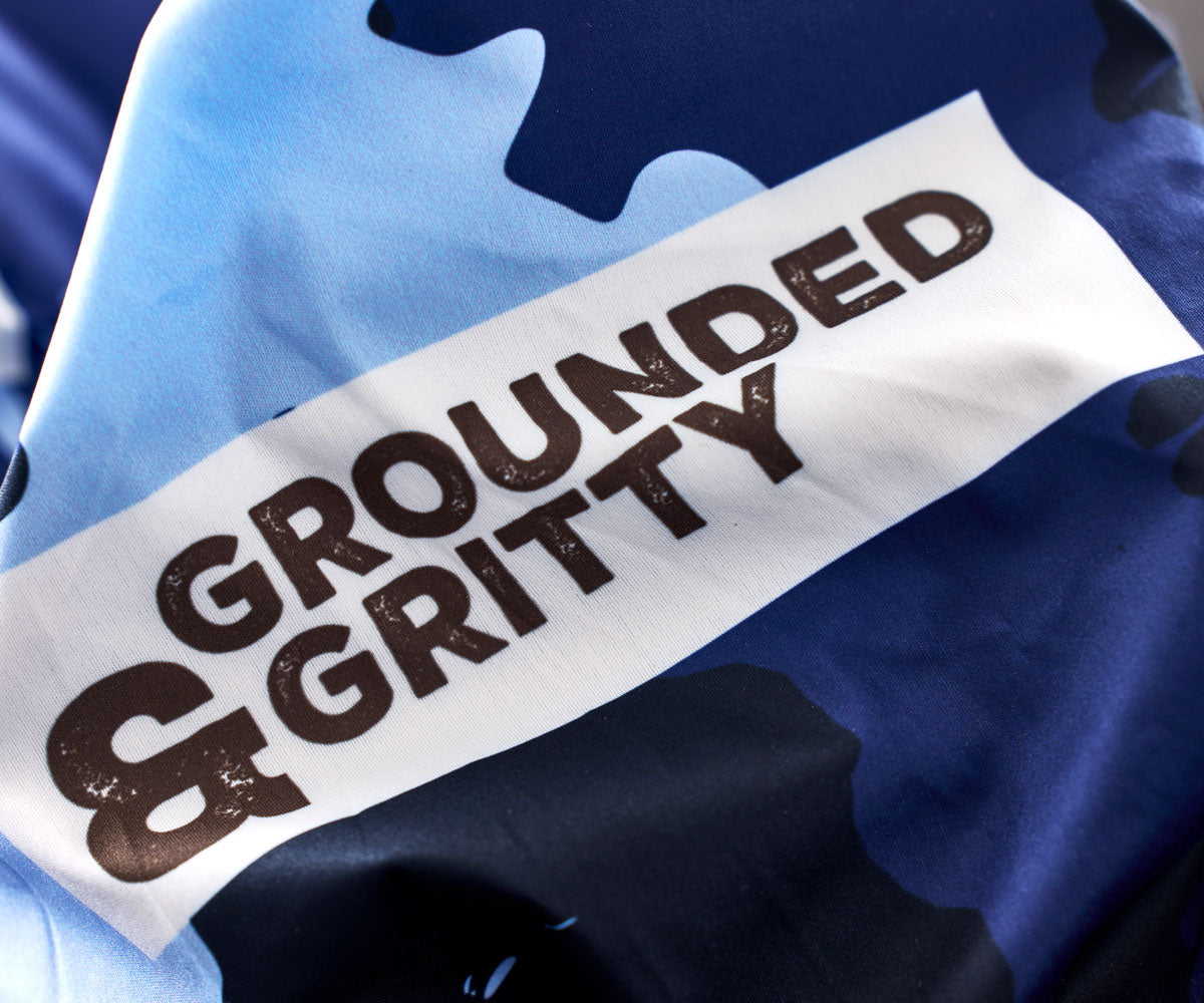 Grounded & Gritty All Weather jakke - Army blå