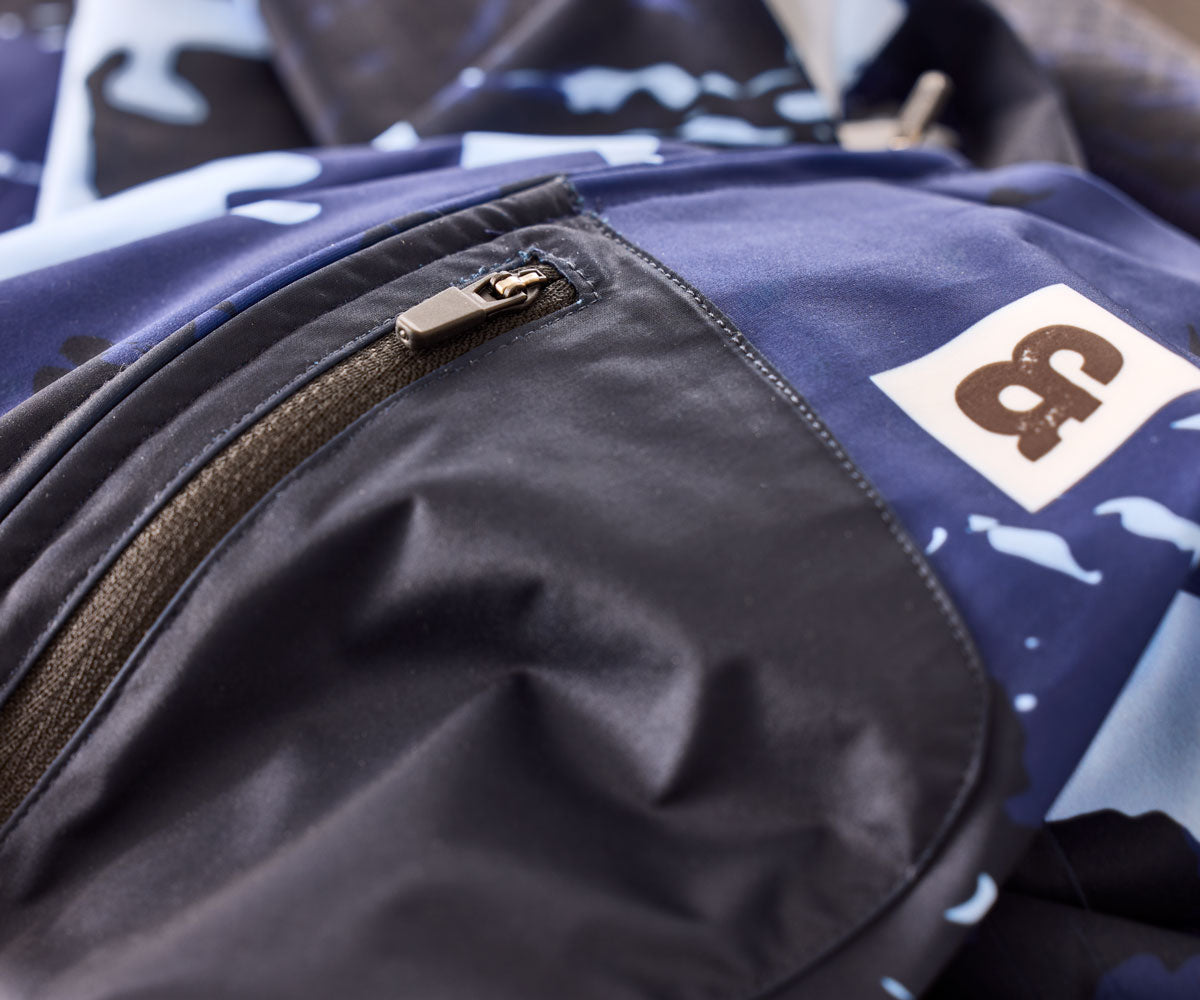 Grounded & Gritty cykeltrøje - Army blå