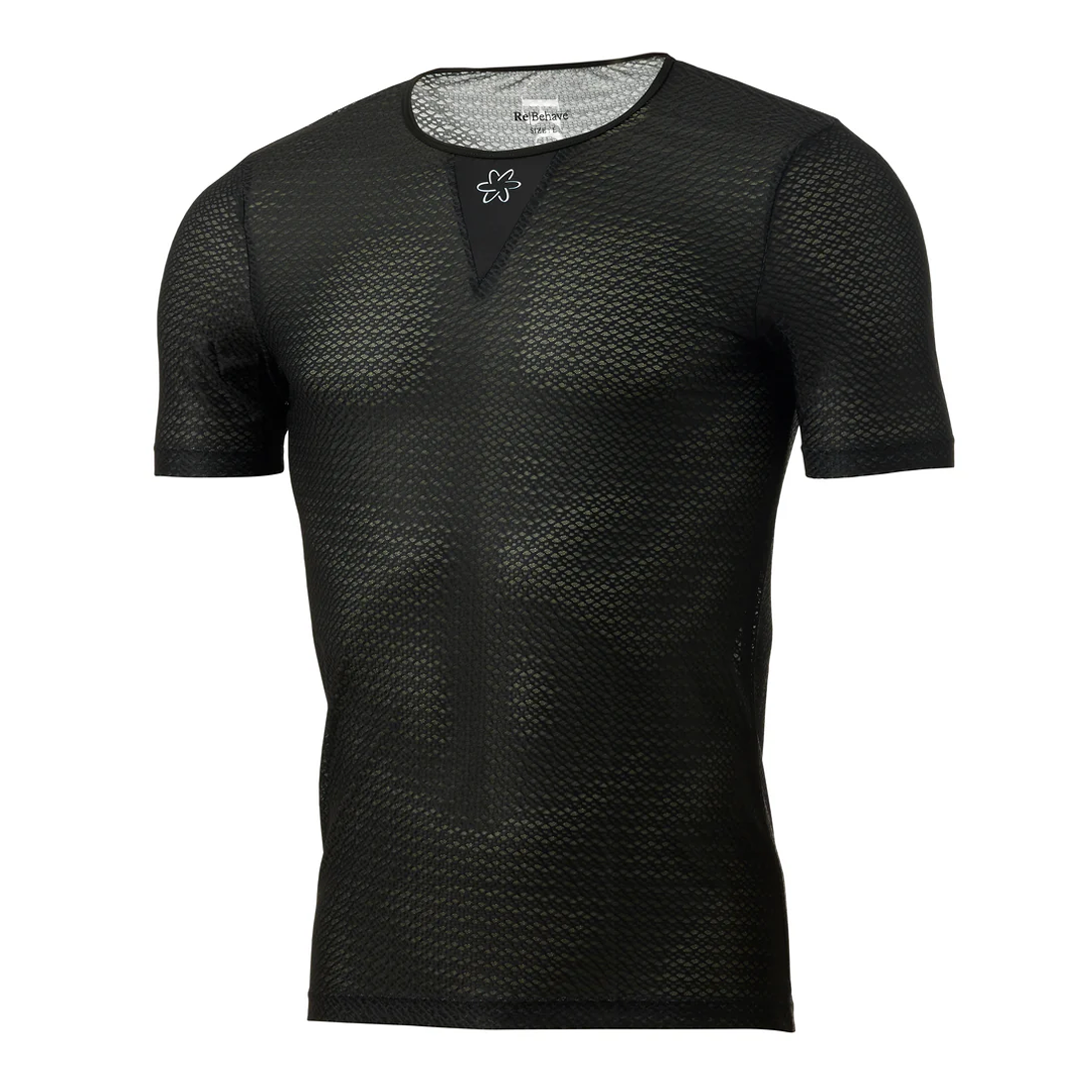 Re-Behave Baselayer Shortsleeve - Sort