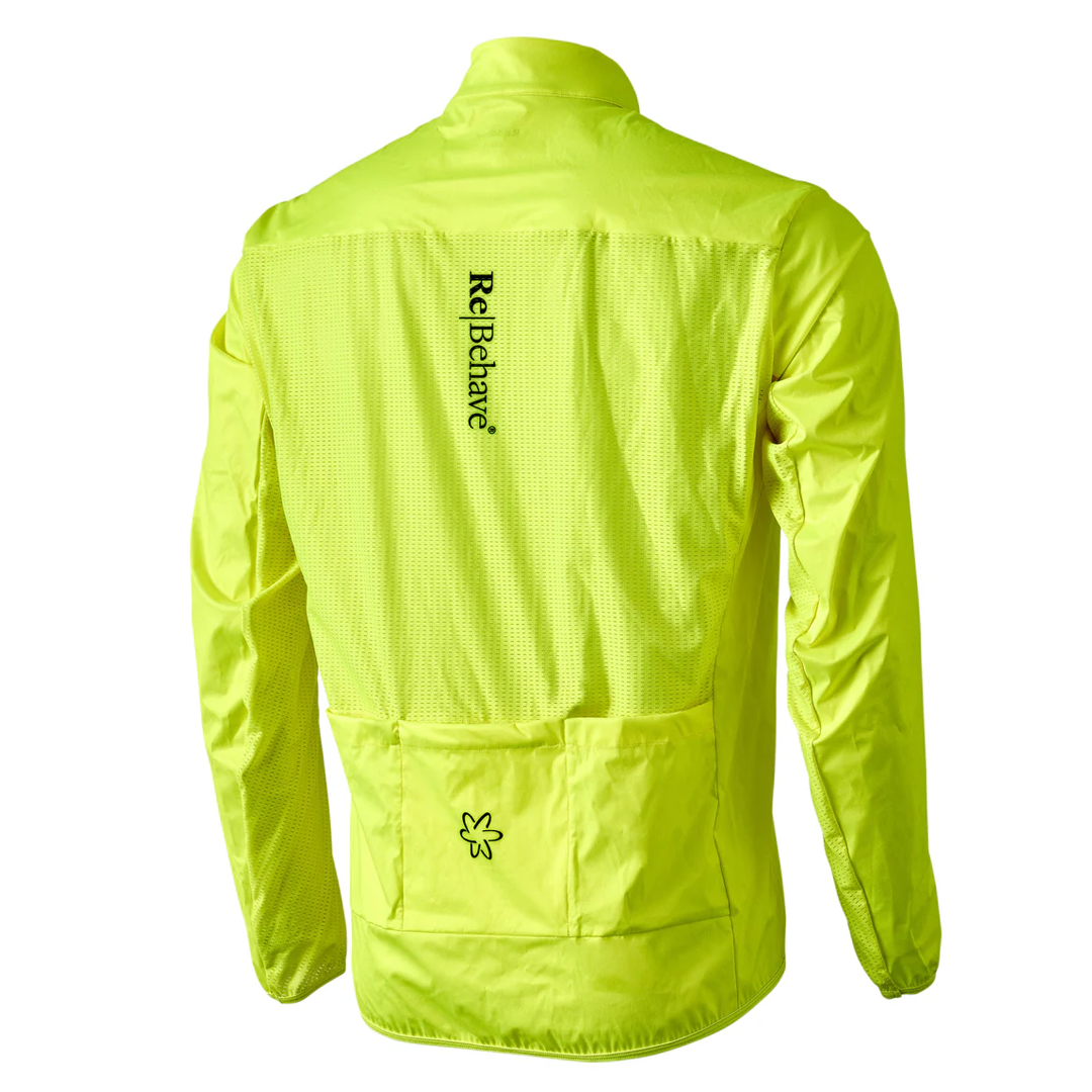 Re-Behave Supreme VAIN All Weather jakke - Fluorescerende gul (Outlet)