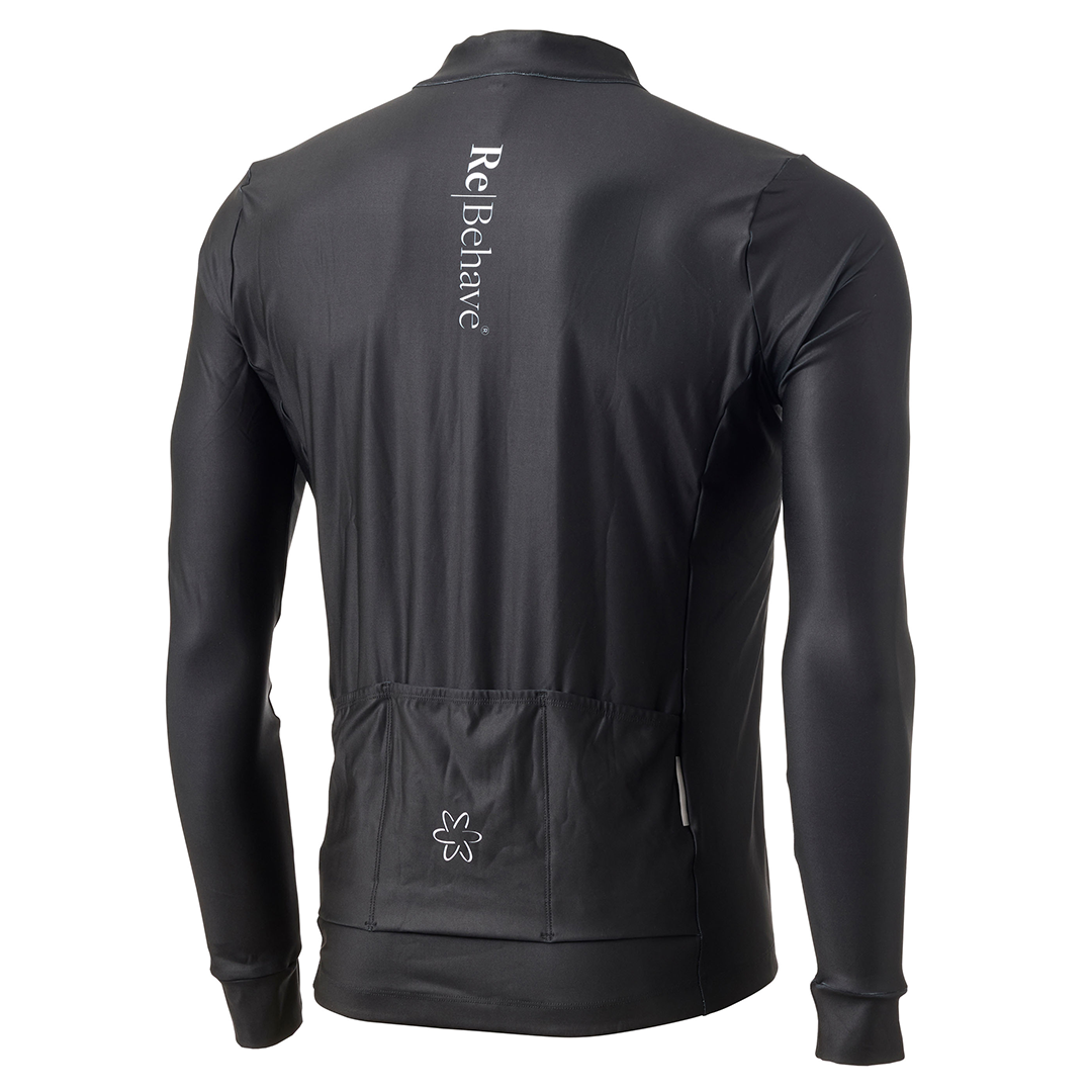Re-Behave Supreme Race CORE L/S Cykeltrøje – Sort