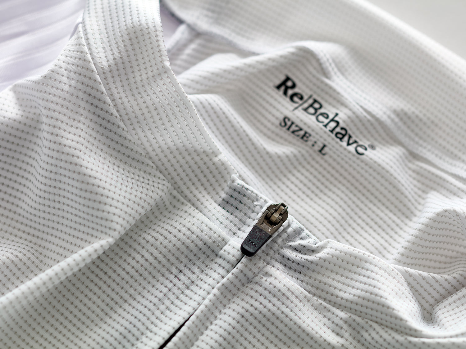 Re-Behave Supreme Race COOL Cykeltrøje – Hvid/grøn (Outlet)