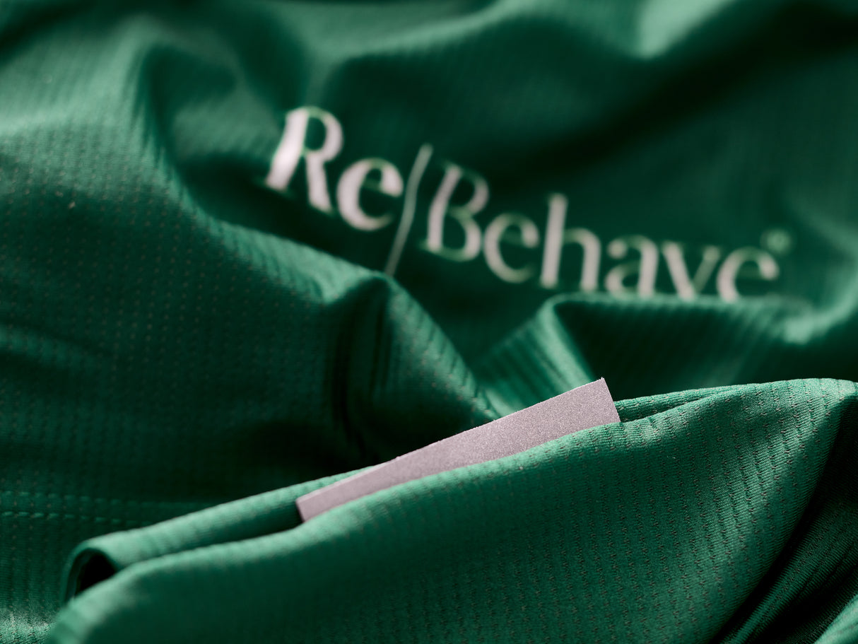 Re-Behave Supreme Race COOL Cykeltrøje – Hvid/grøn (Outlet)